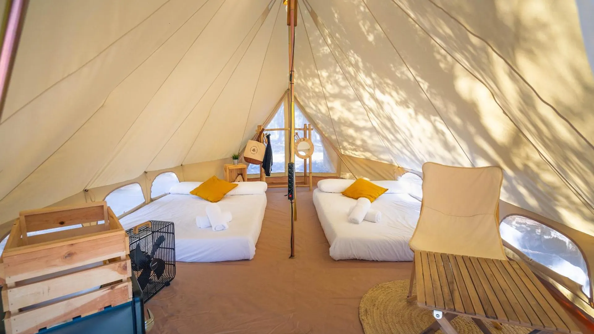 Luxury tent Kampaoh Menorca Hotel Cala Galdana  Spain